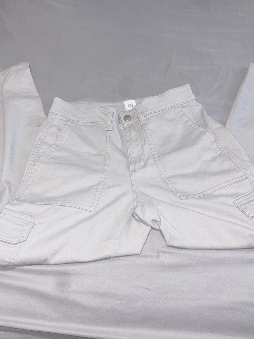 GAP Women’s Slim Fit Gray Utility Jeans